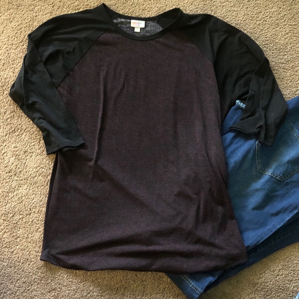 Lularoe baseball tee